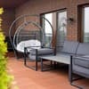 Апарт-отель Amsterdam Lviv Apartments. Люкс 4-местный с террасой 7