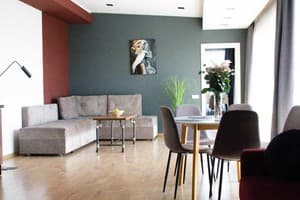 Апарт-отель Amsterdam Lviv Apartments. Люкс 6-местный с террасой 4