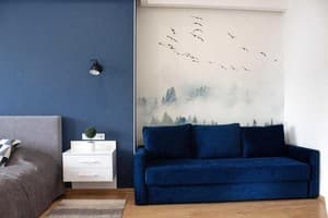 Апарт-отель Amsterdam Lviv Apartments. Стандарт 4-местный с террасой 3
