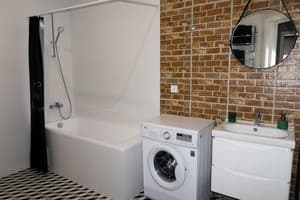 Апарт-отель Apart-hotel Kostjukowski Apartments Nizhynska 17. Семейный 6-местный НЖ(2+2+2) 9