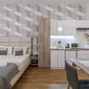 Квартира DeMarApart Chehova. Апартаменты двухместный DeMar Apart Chehova 2 (2+1) 3