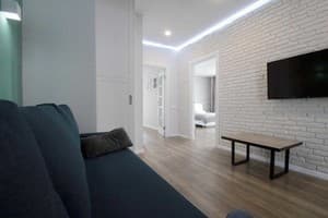 Апарт-отель Old City Center Lviv. Апартаменты 6-местный с 2 спальнями и балконом 5