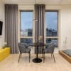 Апарт-отель Old City FORUM Apartments. Студио двухместный с кроватью размера «king-size» и балконом 7