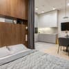 Апарт-отель Old City FORUM Apartments. Студио двухместный с кроватью размера «king-size» и балконом 8