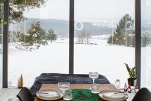 Коттедж Woodland_escape. Коттедж двухместный Panorama lodge 6