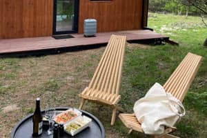 Коттедж Woodland_escape. Коттедж двухместный Wood lodge 19